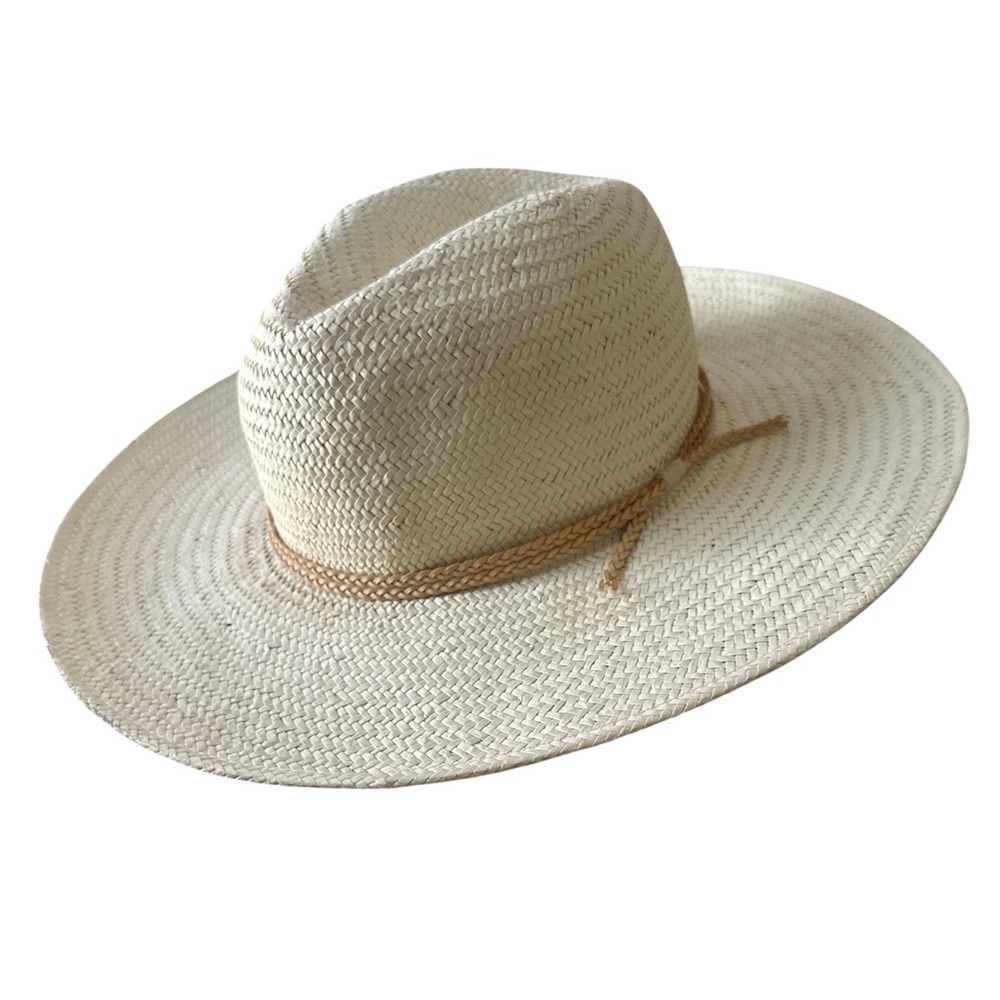 American Eagle Outfitters Cream Straw Hat